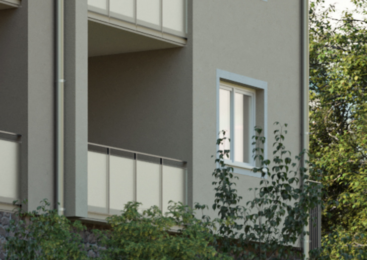 Bild 1: 3-Zi-Wohnung (EG) mit Loggia und extra Terrasse